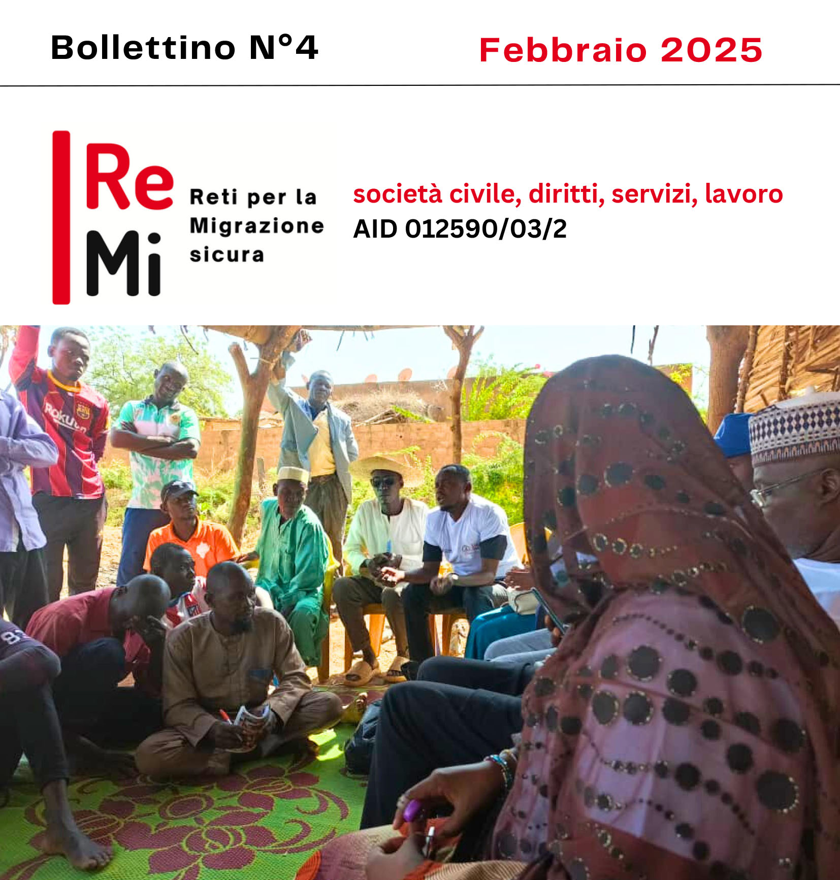 Bollettino informativo N°4: Carovane sindacali di sensibilizzazione per i diritti delle persone migranti – Febbraio 2025